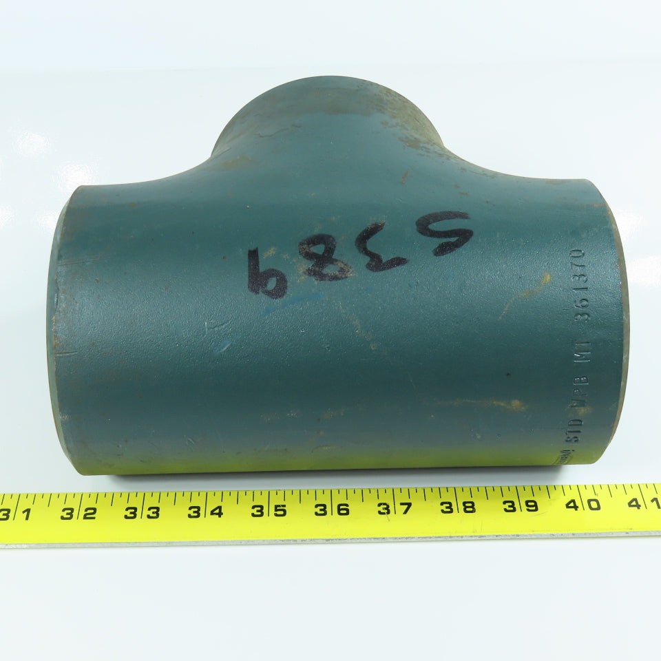 Weldbend 4" STD Carbon Steel Long Radius Tee Butt Weld Pipe Fitting