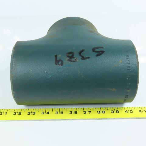 Weldbend 4" STD Carbon Steel Long Radius Tee Butt Weld Pipe Fitting