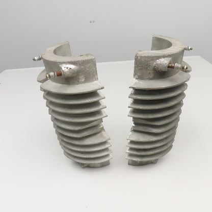 Heatron KB4G11S1238A Aluminum Casting Heater 230V 2000W 4" x 12" Lot of 2