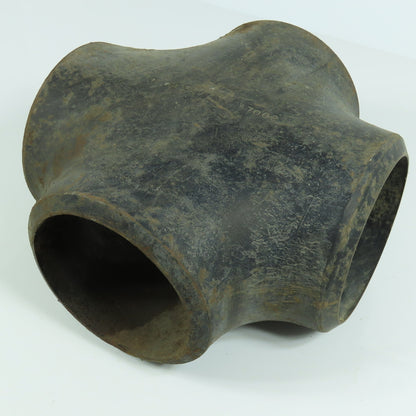 4" Carbon Steel 4 Way Cross Connector Butt Weld Pipe Fitting