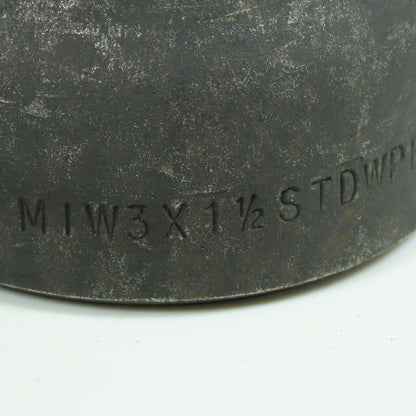 3" x 1-1/2" STD Carbon Steel Concentric Reducer Butt Weld Fitting Lot of 2