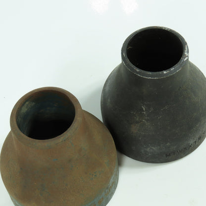 3" x 1-1/2" STD Carbon Steel Concentric Reducer Butt Weld Fitting Lot of 2
