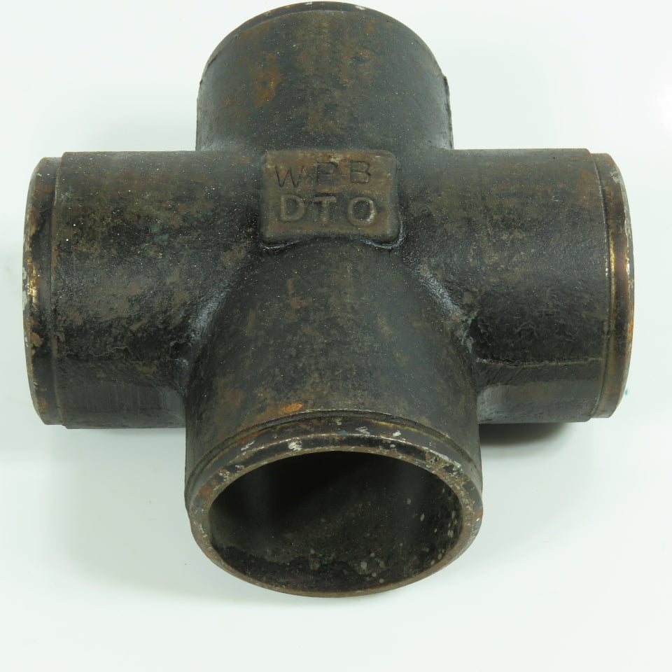 2" STD Carbon Steel Cross Connector Butt Weld Fitting