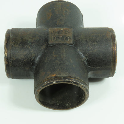 2" STD Carbon Steel Cross Connector Butt Weld Fitting