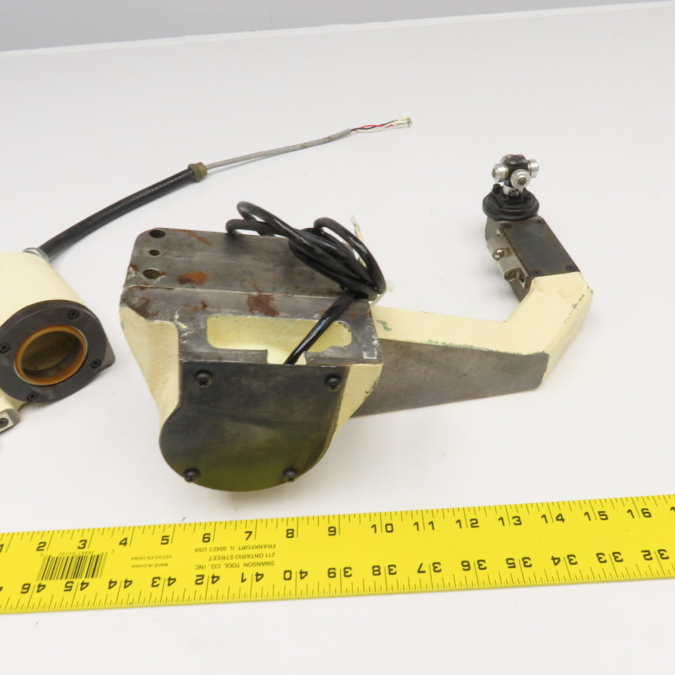 Metrol H-4A-21 Tool Setter Touch Probe Arm Assembly W/ Proximity Sensor