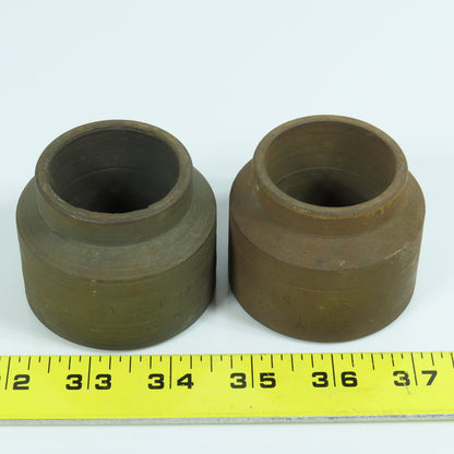 Vogt 1-1/2" Forged Steel 3000# Male x Female Socket Coupling Weld Fitting Lot/2