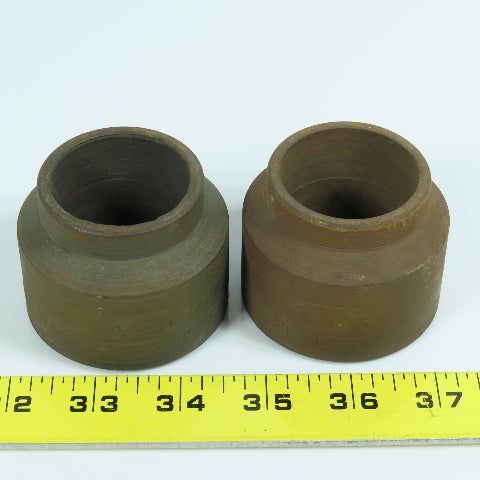 Vogt 1-1/2" Forged Steel 3000# Male x Female Socket Coupling Weld Fitting Lot/2