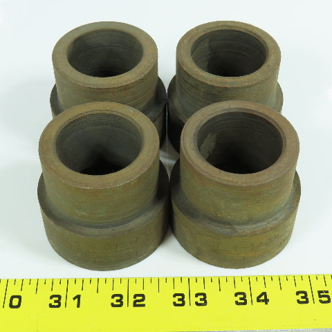 Vogt 1-1/2"x 1-1/4" Forged Steel 3000# Female Socket Coupling Weld Fitting Lot/4