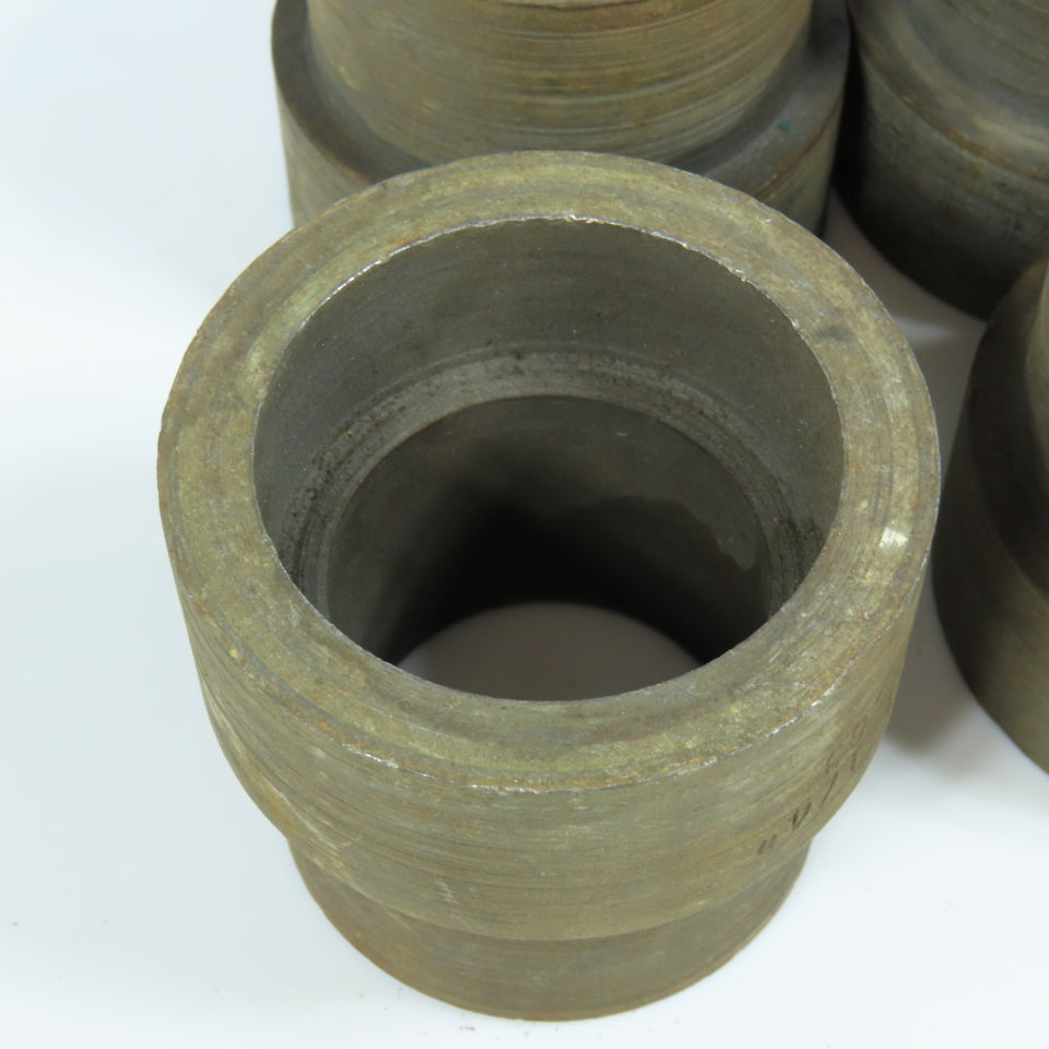 Vogt 1-1/2"x 1-1/4" Forged Steel 3000# Female Socket Coupling Weld Fitting Lot/4