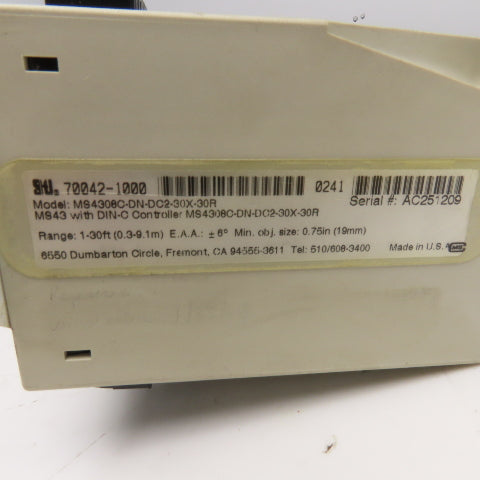 STI MS4308C-DN-DC2-30X-30R Light Curtain Control LCC-DN