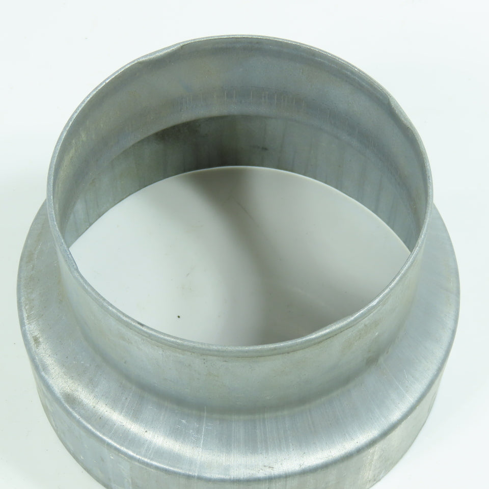 5" x 4" Galvanized Steel Round Duct Reducer Lot of 3