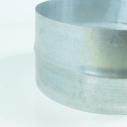 8" Galvanized Steel Round Duct 24 Gauge Extension/Coupling Lot of 2