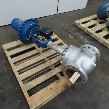 K&M Control Valve D-GCG DL-145-R-F-D3 6" Flange Mount Gate Valve 35PSI Actuator