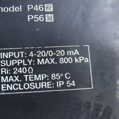 K&M Control Valve D-GCG DL-145-R-F-D3 6" Flange Mount Gate Valve 35PSI Actuator