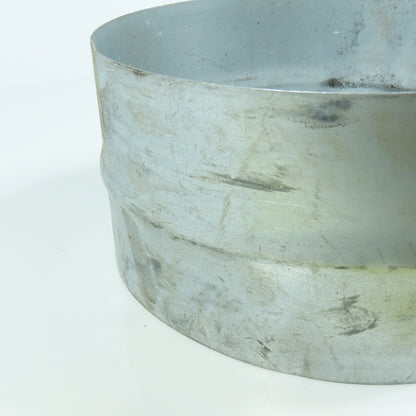 8" Galvanized Steel Round Duct 24 Gauge Male Extension/Coupling Lot of 3