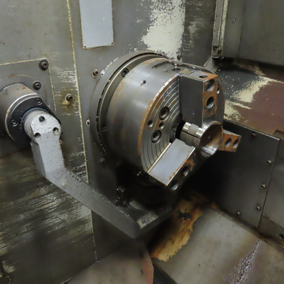 Hitachi Seiki Hitec-Turn23SII CNC Lathe 10 Tool Turret Turning Cell 208V