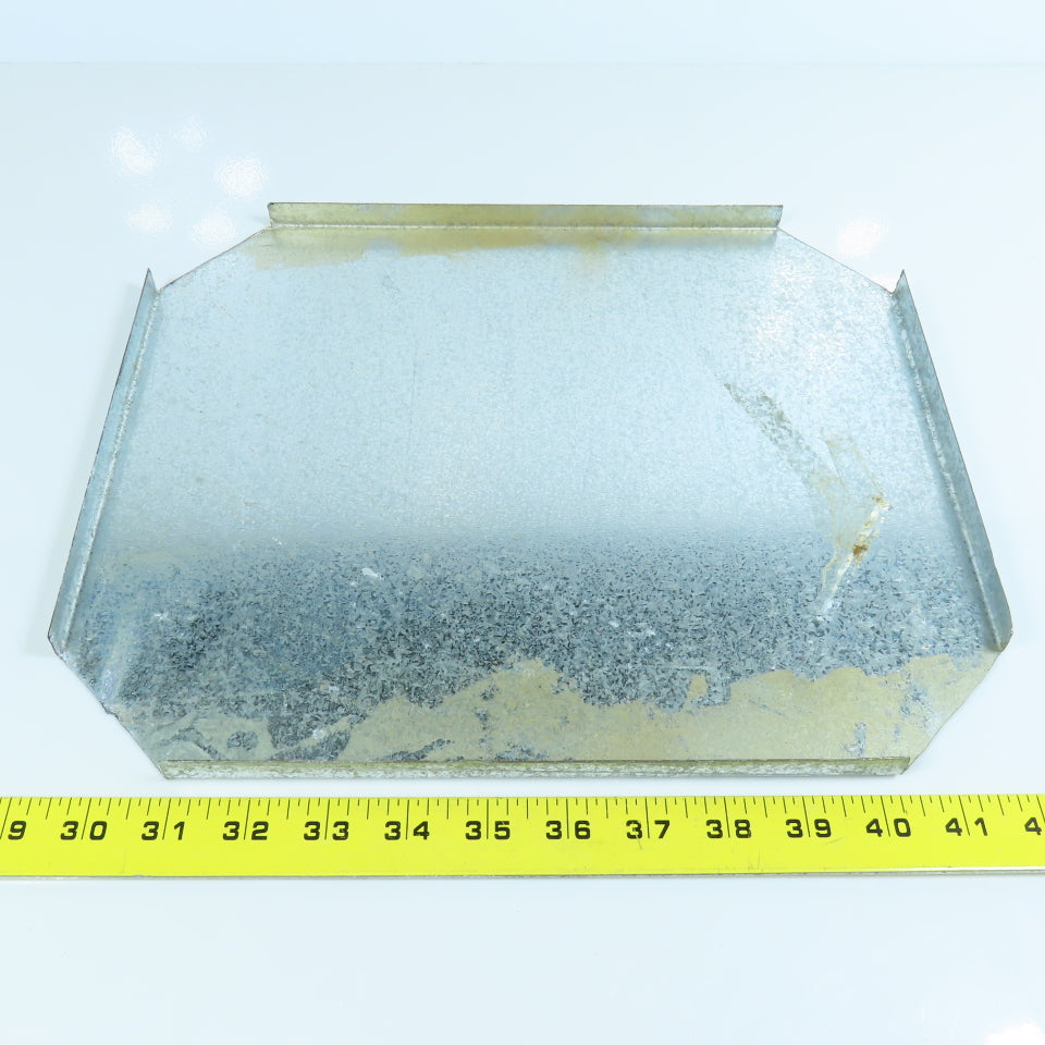 11" x 14" Galvanized Steel Rectangular Duct End Cap Lot of 4