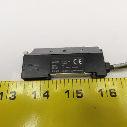 Keyence FS-V11 Fiber Optic Sensor Lot Of 4