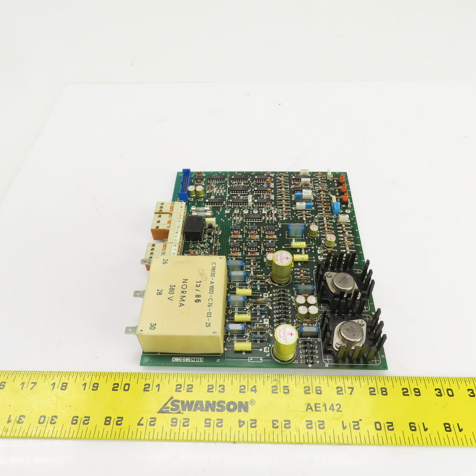Siemens C98043-A1045-L3 Control Board C98040-A1045-P3-02-85