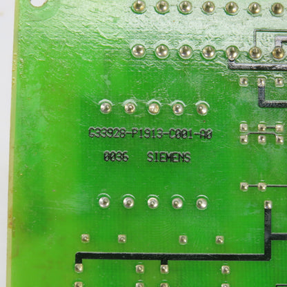 Siemens G33928-P1913-C001-A0 Circuit Board