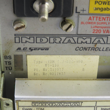 Indramat TDM 1.2-050-300 AC Drive Servo Controller