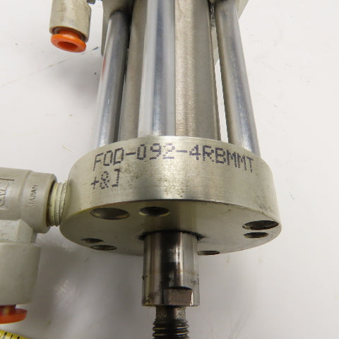 Bimba F0D-092-4RBMMT 1" Bore 1" x 1-3/4" Double Ended Stroke Air Cylinder