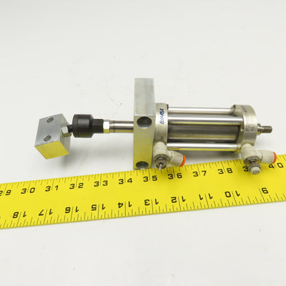 Bimba F0D-092-4RBMMT 1" Bore 1" x 1-3/4" Double Ended Stroke Air Cylinder