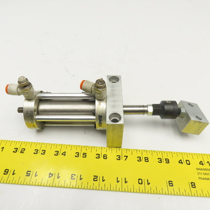 Bimba F0D-092-4RBMMT 1" Bore 1" x 1-3/4" Double Ended Stroke Air Cylinder