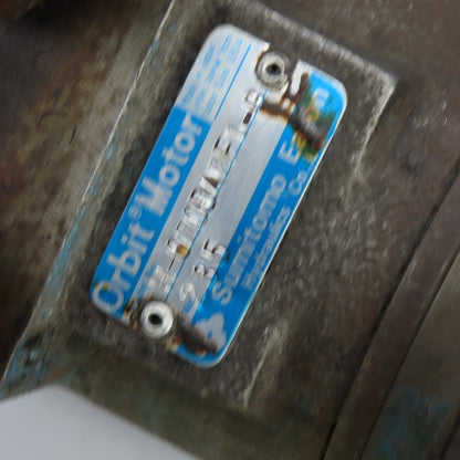 Sumitomo H-070DA2F1-G Hydraulic Orbit Motor 25mm Keyed Shaft