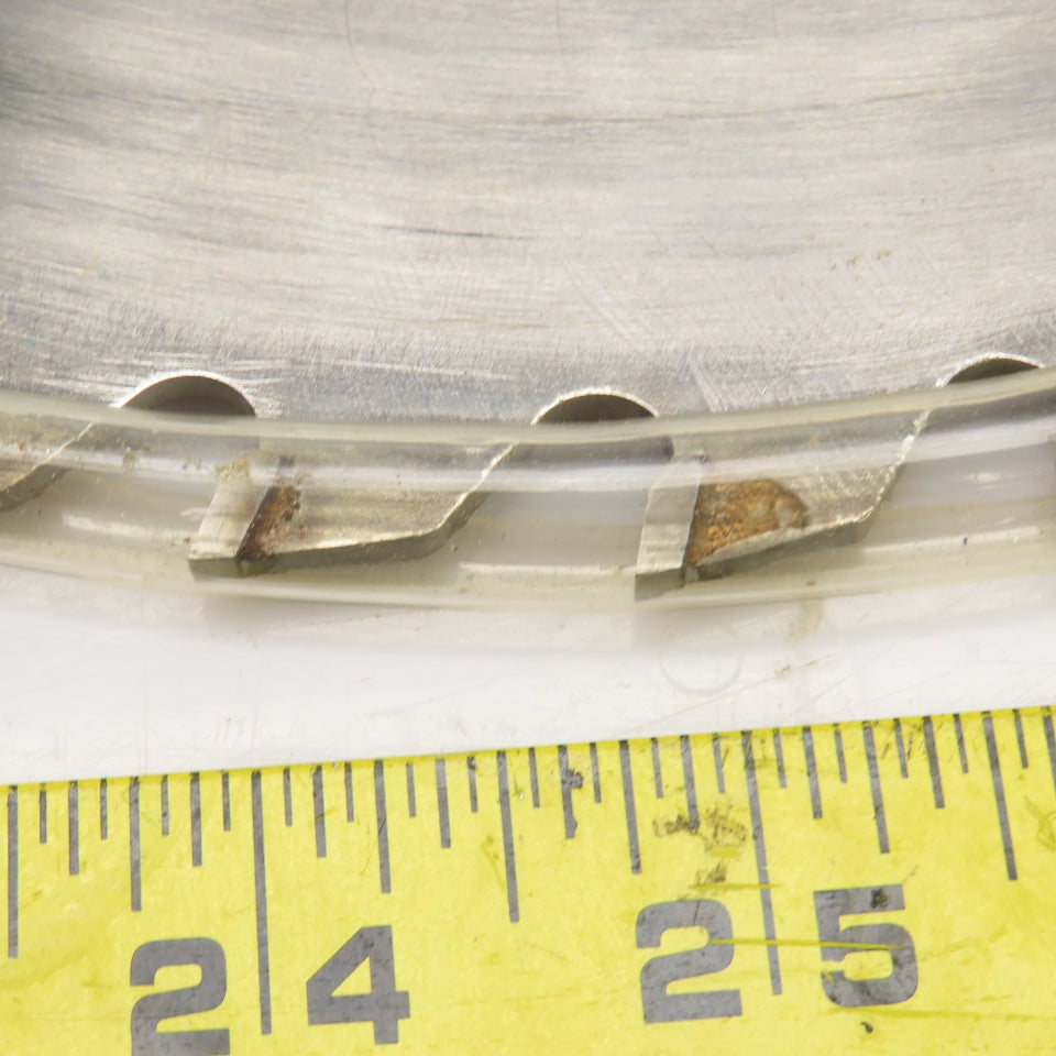 1810-003 12" x 40 x 1SQG Tooth Carbide Tipped Saw Blade 1" Arbor