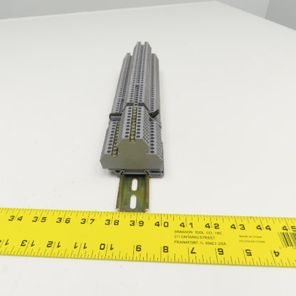 Morsettitalia Euro D4 600V 20A Terminal Block Rail Mount Lot Of 45