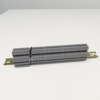 Morsettitalia Euro D4 600V 20A Terminal Block Rail Mount Lot Of 45