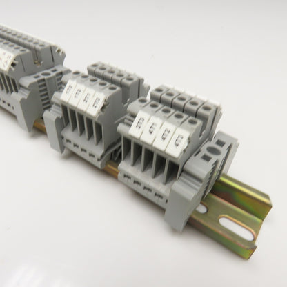 Phoenix Contact UK5N 600V 30A Terminal Block Rail Mount Lot Of 60