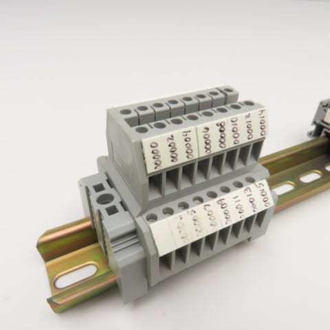 Phoenix Contact UK5N 600V 30A Terminal Block Rail Mount Lot Of 60