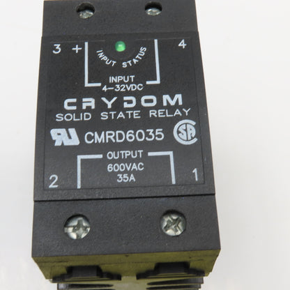 Crydom CMRD6035 4-32VDC Input 600VAC Output Solid State Relay