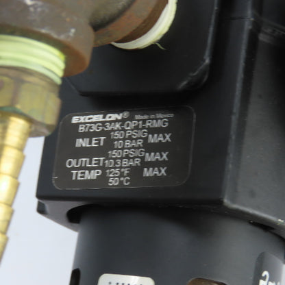 Norgren B73G-3AK-QP1-RMG Excelon Filter Regulator 150PSIG 3/8" PTF
