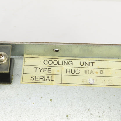 HUC 51A-8 Aluminum Fin Style Heat Exchanger Cooling Unit 19-1/2" H x 6-1/2" W