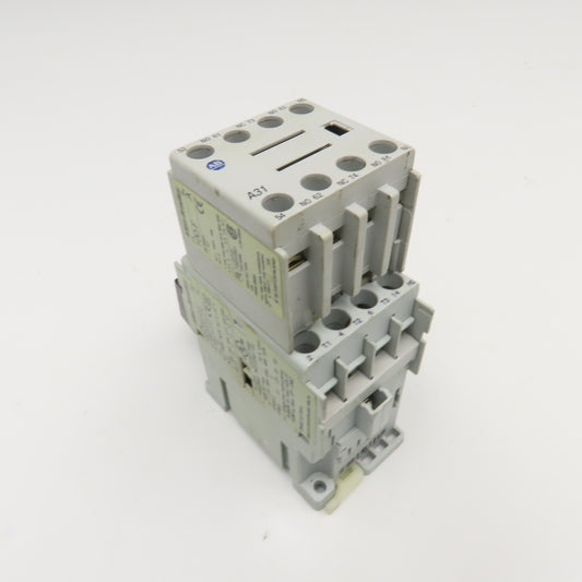 Allen Bradley 100-C23D-10 100-F 600V Contactor Relay & Auxiliary 120V Coil