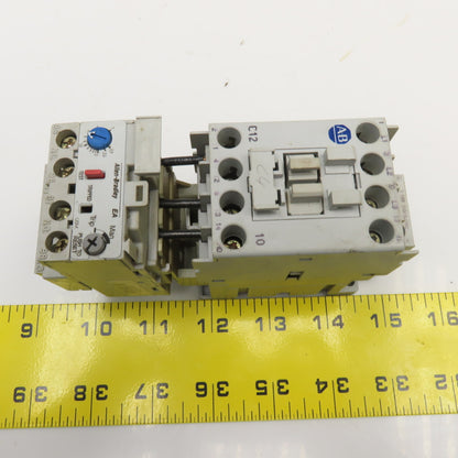 Allen Bradley 100-C12D10 193-EA1DB 600V Contactor Relay 1.0-2.9A Trip Overload