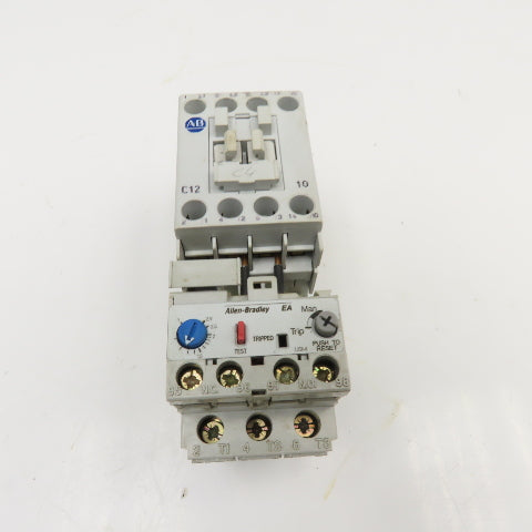 Allen Bradley 100-C12D10 193-EA1DB 600V Contactor Relay 1.0-2.9A Trip Overload