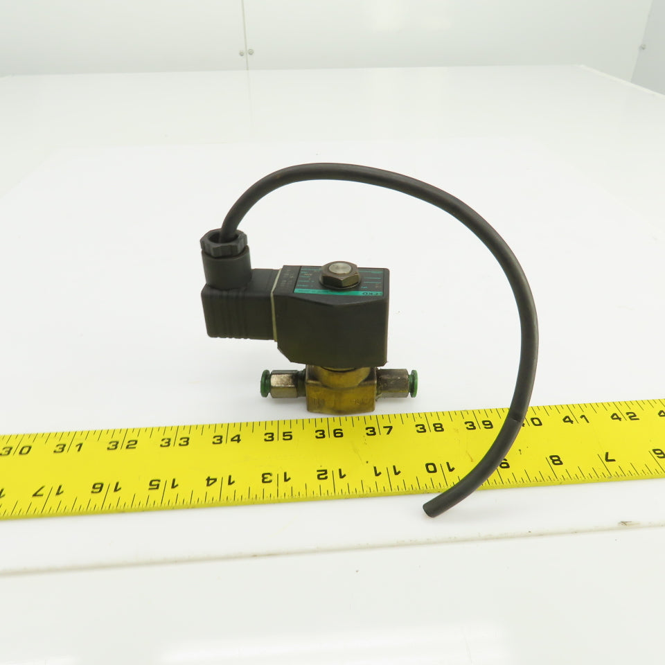 CKD GAB4X Pneumatic Solenoid Valve 110V 1.5MPa 8mm Push Connect Fitting