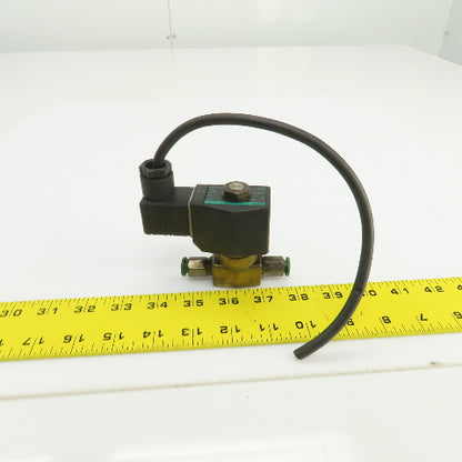 CKD GAB4X Pneumatic Solenoid Valve 110V 1.5MPa 8mm Push Connect Fitting