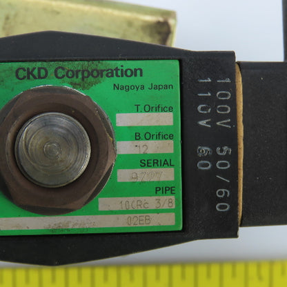 CKD ADK11-10A Air/Water/Oil Solenoid Valve 110V