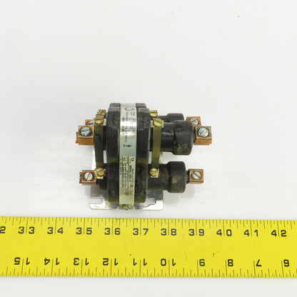 Mercury Displacement 360NO-120A-18 Mercury Contactor 480V 60A 120V Coil