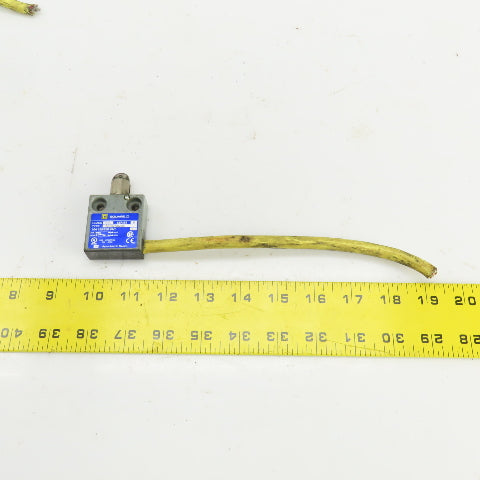 Square D MS02S0206 Class 9007 120/250VAC Roller Plunger Limit Switch