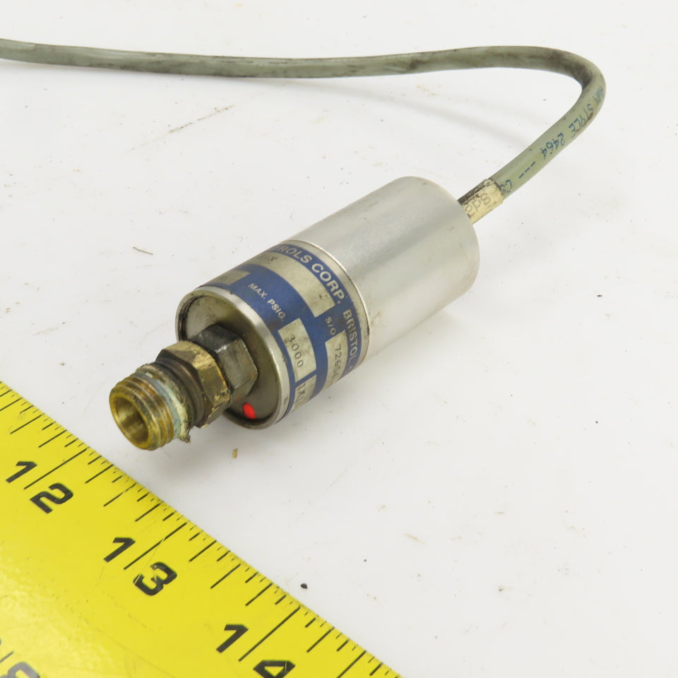 Whitman Controls J205LG-2S-F11L48-X High Pressure Switch 3000PSIG Max 115V