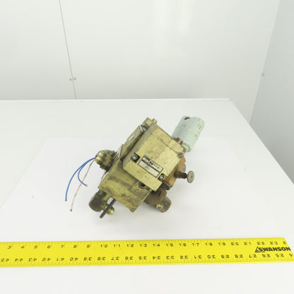 Ross W7076C4332 Double Solenoid Pneumatic Directional Valve 5/2Way 24VDC 1-10BAR