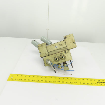 Ross W7076C4332 Double Solenoid Pneumatic Directional Valve 5/2Way 24VDC 1-10BAR