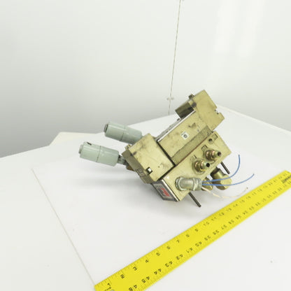 Ross W7076C4332 Double Solenoid Pneumatic Directional Valve 5/2Way 24VDC 1-10BAR