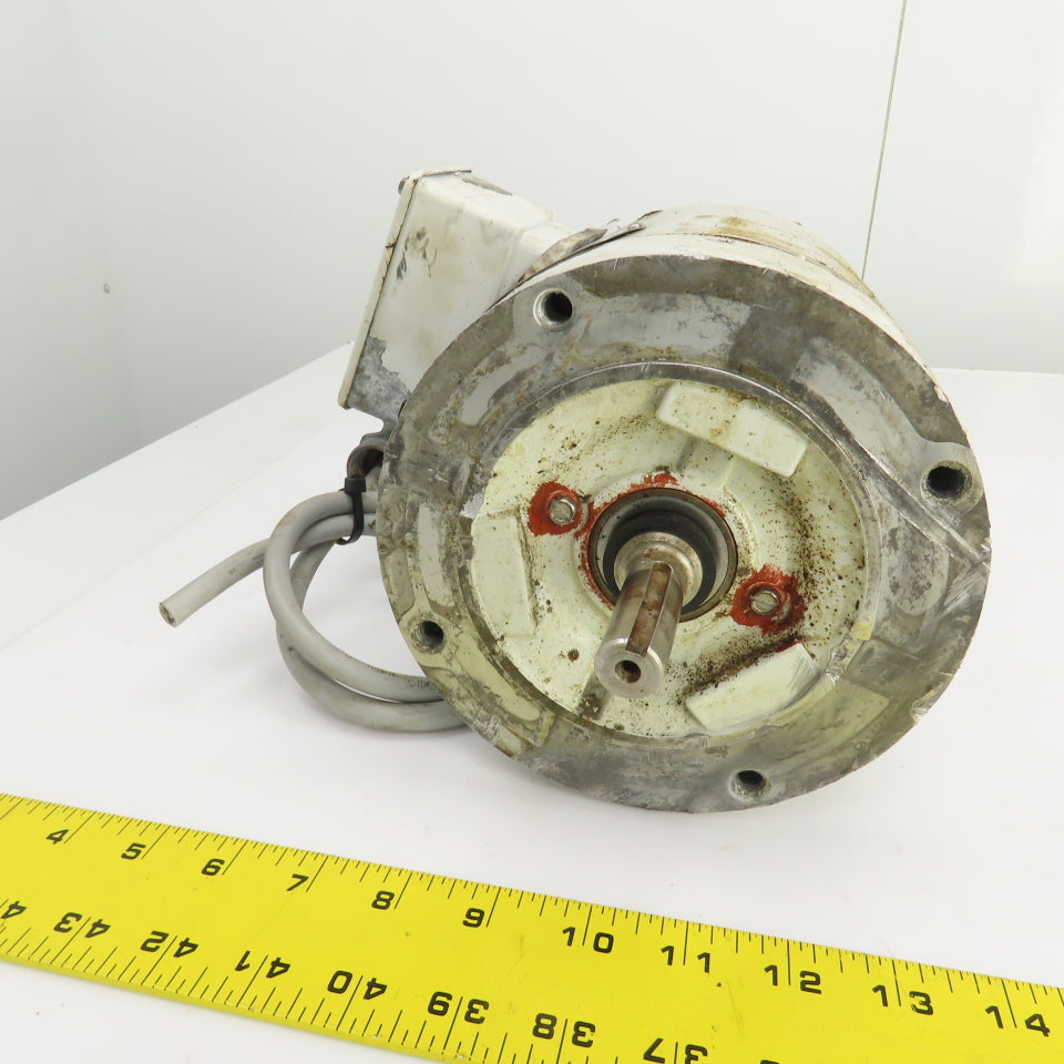Baldor VWDM3538 1/2HP Washdown Duty AC Motor 1740RPM 230/460V 3PH (BENT SHAFT)